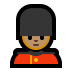 💂🏽‍♂️ man guard: medium skin tone display on Windows